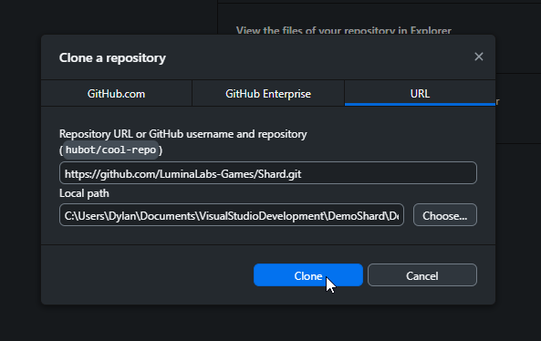 Open with GitHub Desktop